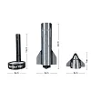 Hard-Core Technology Ornaments SpaceX Starship Model 1:200 Rocket Tail Flame Special Effects
