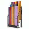 3 Tier Textile Fabric Display Rack Save Space Car Vinyl Wrap Holder for PVC Film