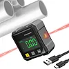4-Sided Magnetic Inclinometer LED Screen Slope Measuring Meter Hanging Level Box