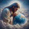 Jesus - 11CT Stamped Cross Stitch - 40*40cm