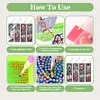 4Pcs Diamond Painting Skull Heart Bookmark for Reading Enthusiasts