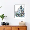 Blue Lighthouse - 14CT Counted Cross Stitch Kit(22*29cm)