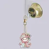 (US Local)12Pcs Christmas Diamond Painting Keychain Rhinestone Painting Keychain Pendant