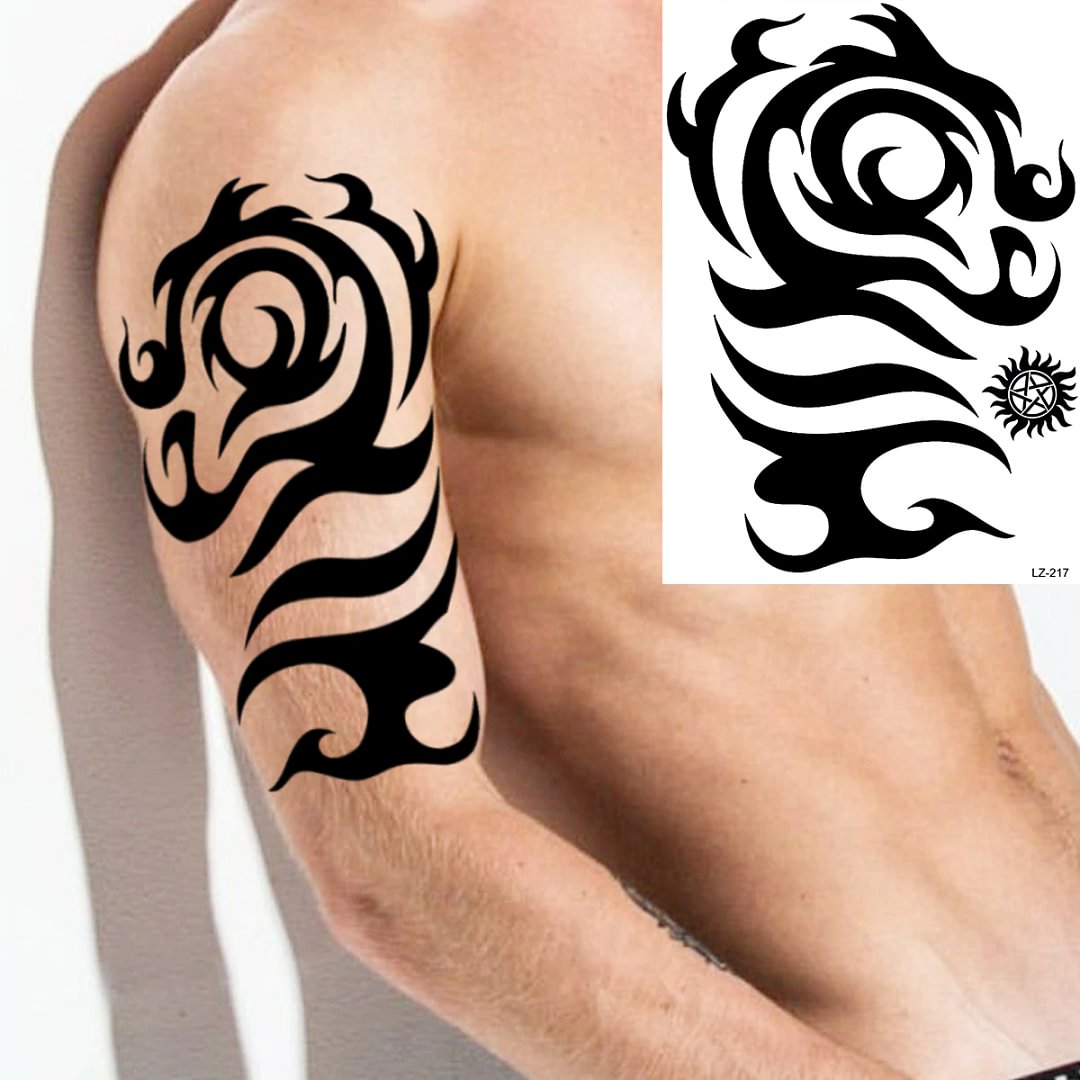 Sdrawing Halloween Skeleton Skull Vampire Temporary Tattoos For Women Adult Rose Flower Fake Tattoo Body Art Leg Arm Tatoo