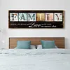Family-11CT Stamped Cross Stitch Kit(90x30cm)