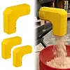 Saw Dust Collector Adapter Compatible for DeWALT DWE7485 Table Saw Sawdust Extraction Connector for Garage Workshop Yard Porch Backyard Courtyards