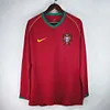 2006 Retro Long Sleeve Portugal Home Football Shirt love fball