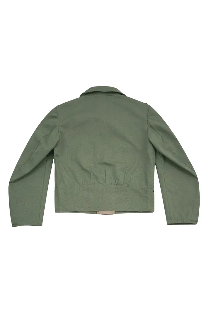   Polizei German M1944 EM Mottled Green Summer Tunic Feldbluse German-Uniform