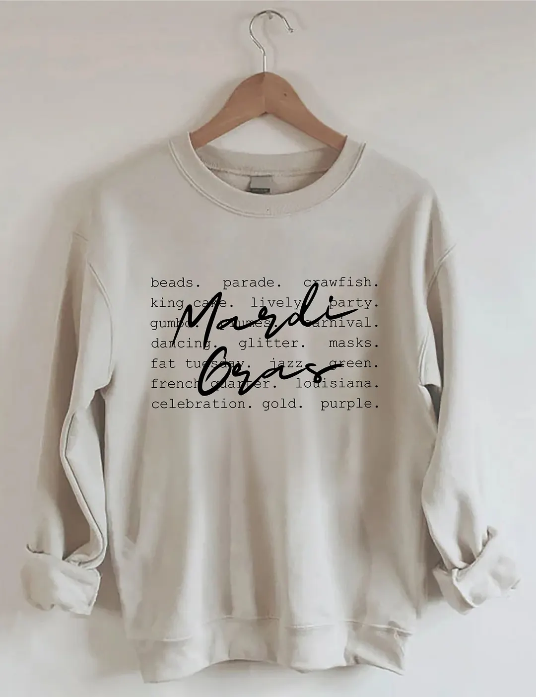 Mardi Gras Sweatshirt
