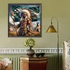 Indians nfl philadelphia eagles-Round drill diamond painting-40*40cm