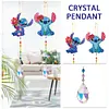 2pcs Crystal Rhinestone Double-sided Stitch Suncatcher Hanging Kits