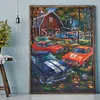 Diamond Painting -DIY Full Square Drill Forest Parking Lot