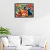 Autumn Pumpkin Bunny-Paint by Numbers Acrylic Painting 40*30CM