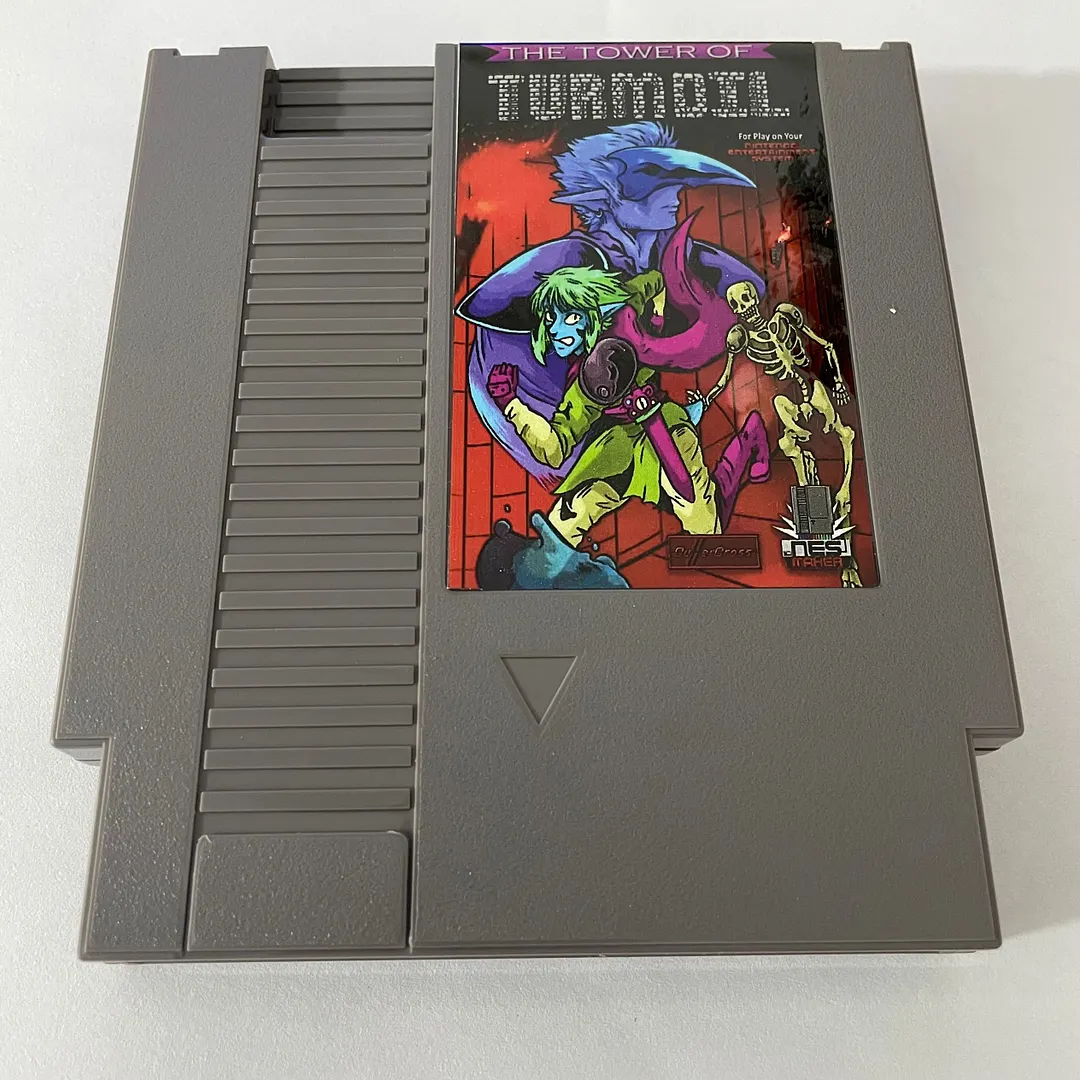 The Tower of Turmoil NES For Nintendo Entertainment System Console - 8 Bit Game Cartridge