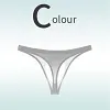 Low Rise Sexy Ice Silk Transparent Ultra Thin Seamless Thong