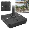 [US Local Warehouse] Patio Umbrella Base 286lbs Capacity Square Market Stand with 4 Lockable Wheels