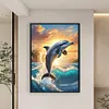(Multi-Style) Marine Life-11CT Stamped Cross Stitch  40*50cm/15.75*19.69in