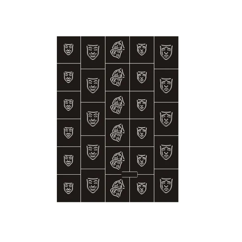 Luxury Design Nail Stamping Stickers Airbrush Nail Art Printing Stencil Decal Sheet Template Self-Adhesive Sliders Manicure Tool-Nail Inspo