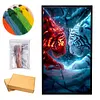 (US Local)Tiger-11CT Stamped Cross Stitch Kit(40x70cm)