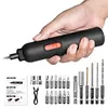 Electric Screwdriver Set LED Light Automatic Screwdriver for Furniture Gaming PC