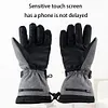 Electric Heated Gloves Cycling Gloves Touch Screen for Winter (Only gloves)