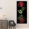 【Limited Stock Sale】Rose-9CT Stamped Cross Stitch Bead Embroidery 31*77cm