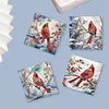 6Pcs Diamond Painting Cardinal Greeting Cards Christmas Cards