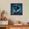 Halloween Skeleton Witch-Full Square Diamond Painting(35*35CM)
