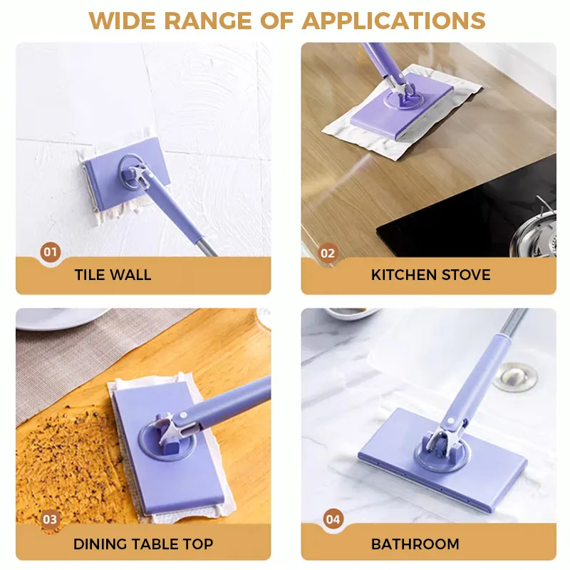 SAKER&reg; Automatic Cloth Changing Mini Mop