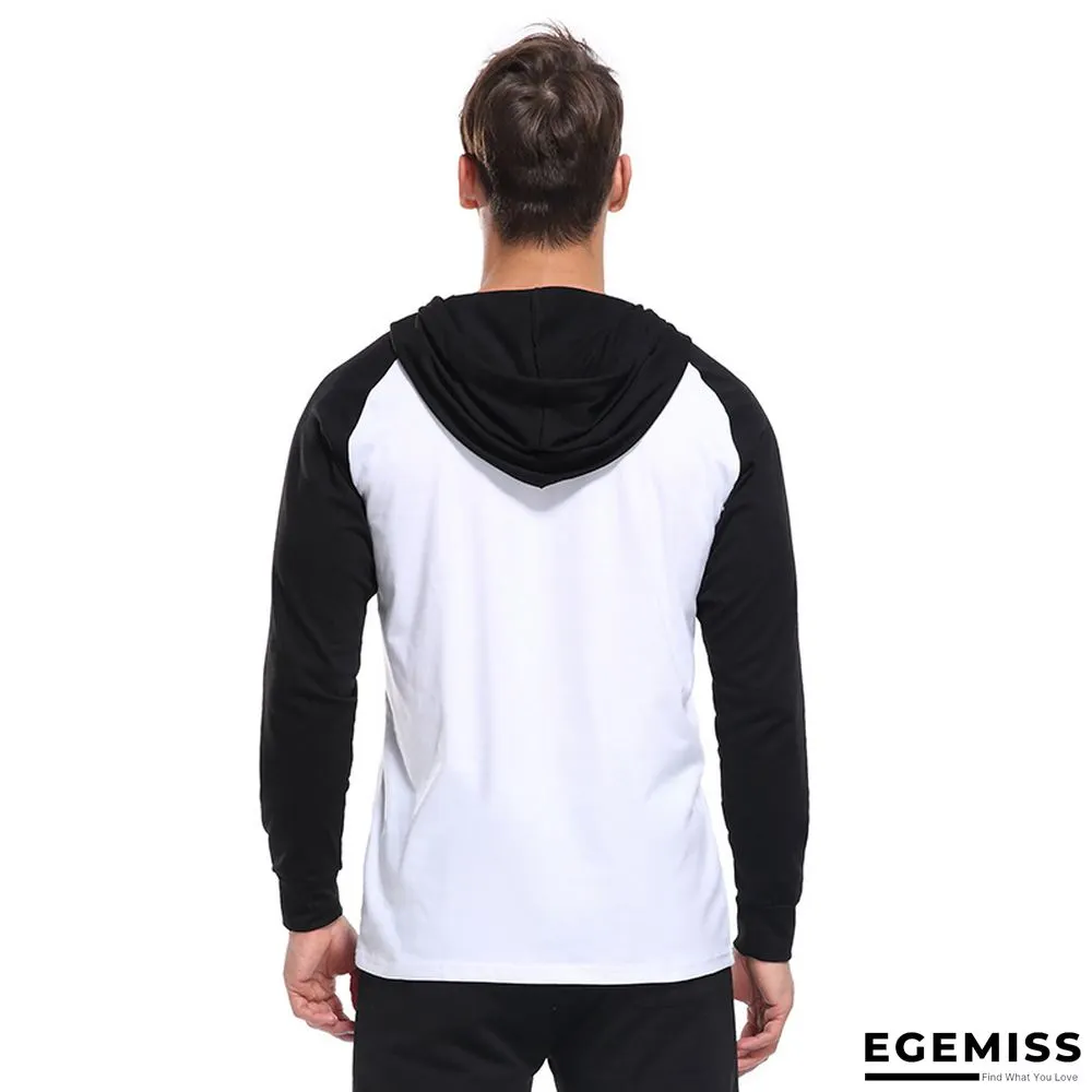 Men's Long-sleeved T-shirts Men's Clothing Hooded T-shirts | EGEMISS