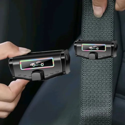 Dronehint 1 Pair Adjustable Car Interior Parts Seat Belt Clip Holder Stopper Buckle Clamp (For: Acura) Parts