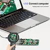 Microscope for Adults Kids 1080P Digital Microscope Portable Magnifying Glass