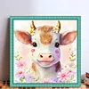 >SALE<Full Embroidery Eco-cotton Thread 11CT Printed Zodiac Oxt Cross Stitch 40x40cm