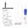 >SALE<Punch Needle Set 3 Needles 2 Threaders Craft Tool for Embroidery DIY(A+B)