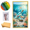 (US Local)Bottle-11CT Stamped Cross Stitch Kit(40x70cm)