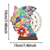 (US Local)Diamond Painting Calendar Ornaments Wooden Rotating Calendar Desk Decor Kit