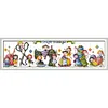 Craft Girls - 14CT Stamped Cross Stitch Kit(61x19cm)