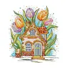 Tulip-14CT Stamped Cross Stitch Kit(29*34cm)