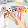 6 PCS Cartoon Animals - 5D DIY Bookmark