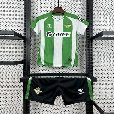Kids Real Betis 25/26 Home Football Kit