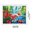 (US Local)Flower-11CT Stamped Cross Stitch Kit(55x45cm)
