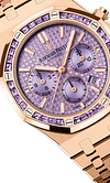 Rose Gold 904L Steel Purple Dial - Watch - 38mm