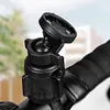 Bike Handlebar Computer Holder 360 Rotation Bike Taillight Bracket for Garmin