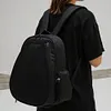 Women Nylon Racket Backpack Waterproof Tennis Badminton Bag & Shoe Compartment