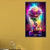 (US Local)Rose- Round AB Drills Diamond Painting(45x75cm)