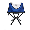 Outdoor Camping Folding Chair, Support 550 Lbs, X-Shaped Steel Frame Fixed, Fully Cushioned Seat and Back, Beach, Fishing, Trip, Picnic