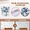 (US Local)Paint By Numbers Kit On Canvas DIY Oil Art Vase Picture Home Decor40x40cm