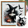 (Multi Style)Snowman With Wool Hat-Full Embroidery 3 strands 11CT Stamped Cross Stitch-40*50CM