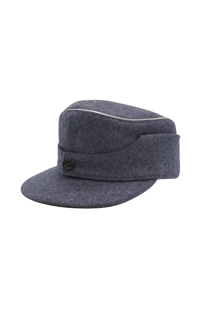   Luftwaffe Blue Grey Wool M1944 Field Cap German-Uniform