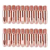 20pcs Gas Nozzle Copper Contact Tips Welding Nozzles for 24KD MIG Welding Torch